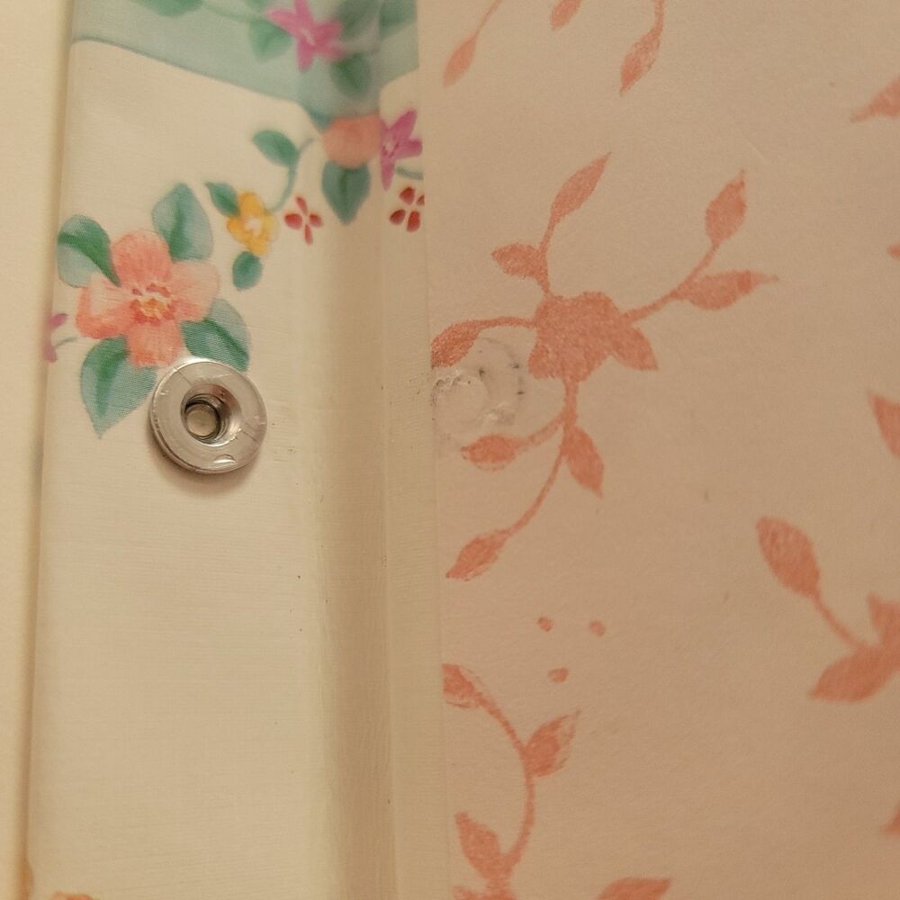 New Vintage 90s Carlton Cards 29 Page Scrapbook Pink Floral Trellis Nostalgia - Picture 11 of 12